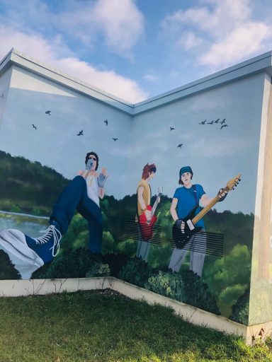 Graffiti Stromhaus Fuhneaue Graffiti Stromhaus Fuhneaue